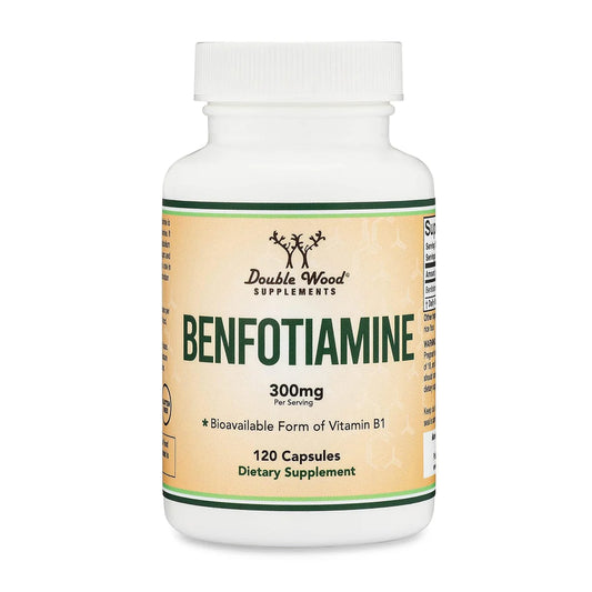 Benfotiamine 300mg Dietary Supplement Double Wood