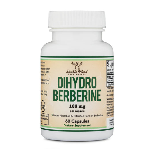 Dihydro Berberine 100mg Dietary Supplement Double Wood