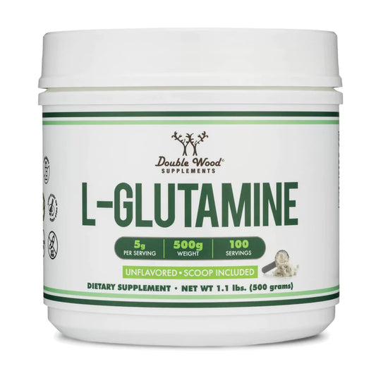 L Glutamine Powder Dietary Supplement Double Wood