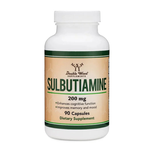 Sulbutaiamine 200 mg Dietary Supplement Double Wood