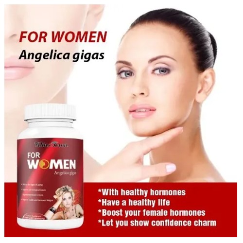 For Women Angelica Gigas Turkesterone Capsules - 60 Counts