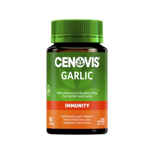 Genovis Garlic Oil Capsules - 30 Mg | 60 Capsules