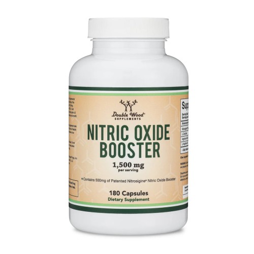 Nitric Oxide Booster 1500mg Dietary Supplement Double Wood