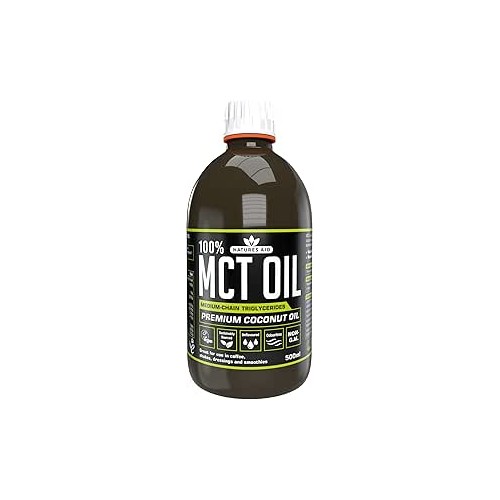 Natures Aid 100% MCT Oil - Vegan | 500 ml