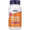 NOW Foods Vitamin D3 & K2 1,000 IU / 45 mcg - 120 Capsules thumbnail