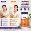 NOW Foods Vitamin D3 & K2 1,000 IU / 45 mcg - 120 Capsules thumbnail