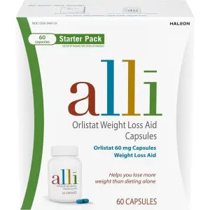 Orlistat 60mg Capsules Weight Loss Aid