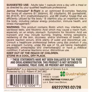 B-Right label section 1